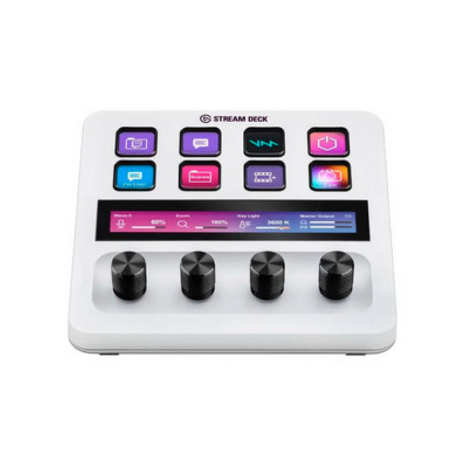 Corsair Mezclador de audio Elgato Stream Deck + - USB - Blanco