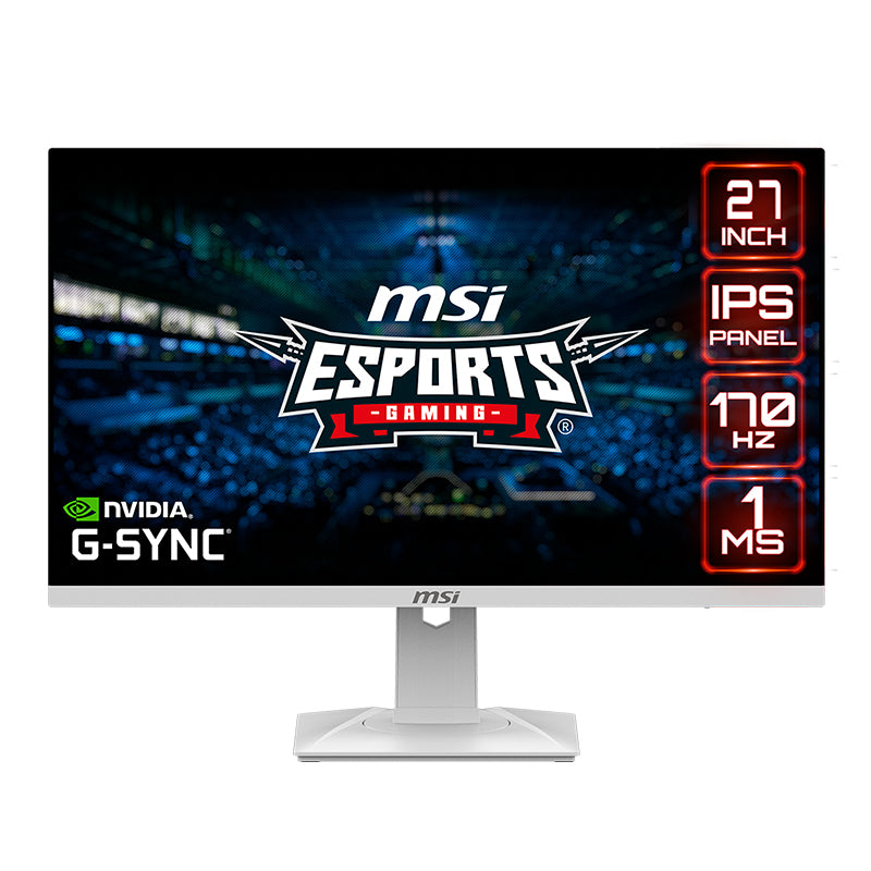 Monitor MSI Optix G274RW, 27" Flat FHD (1920x1080) IPS, HDMI(2) / DP(1) / Earphone(1)