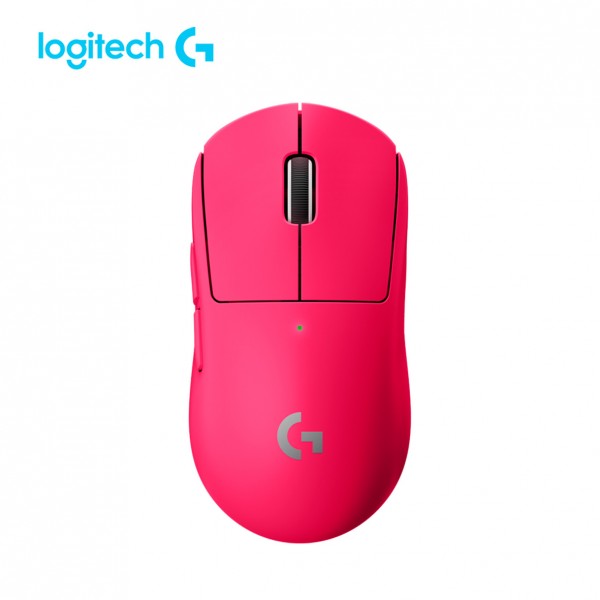 MOUSE INALÁMBRICO LOGITECH G PRO X SUPERLIGHT LIGHTSPEED HERO 25K MAGENTA (910-005954)