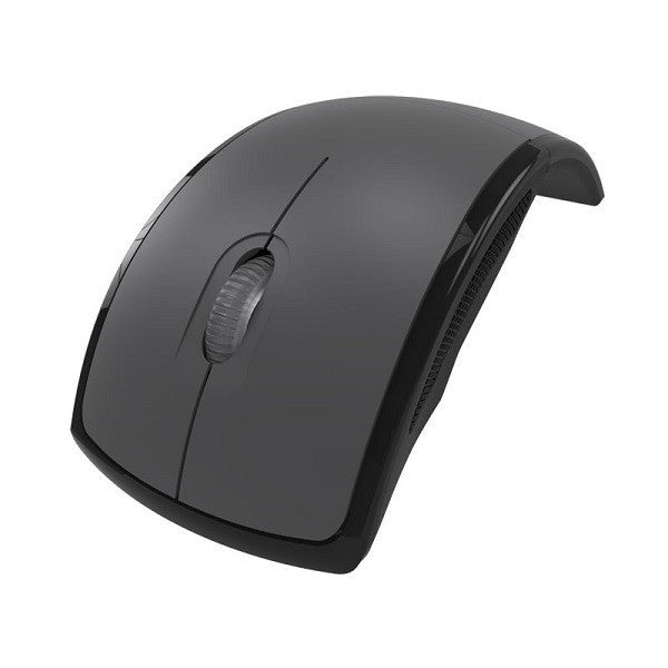 Mouse Klip Xtreme Lightflex Plegable Inalámbrico Ergonómico 2.4 GHz 3 botones - KMW-375GR