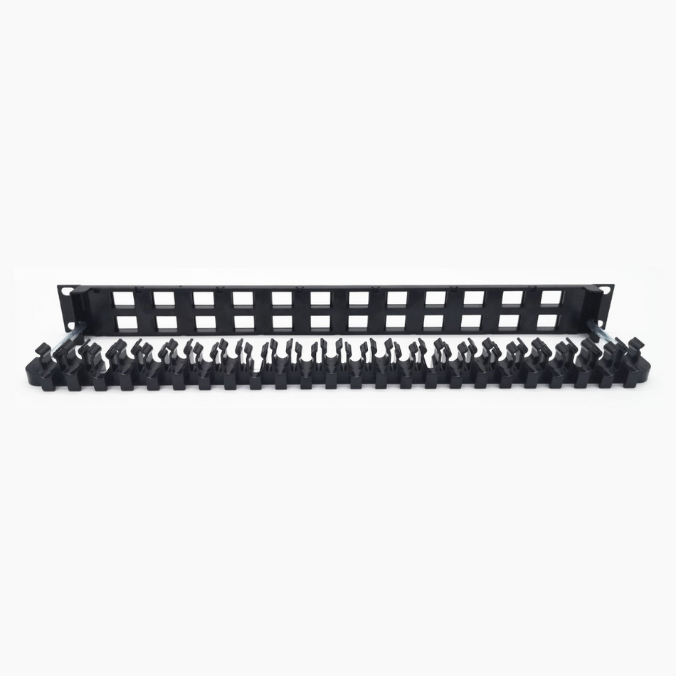 SATRA 102082401 Patch panel CAT 6 24 puertos angular (Panel de conexion descargado)