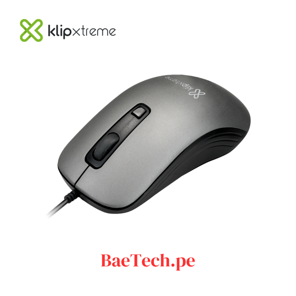 MOUSE OFICINA KLIP XTREME SHADOW / 1600 DPI / KMO-111