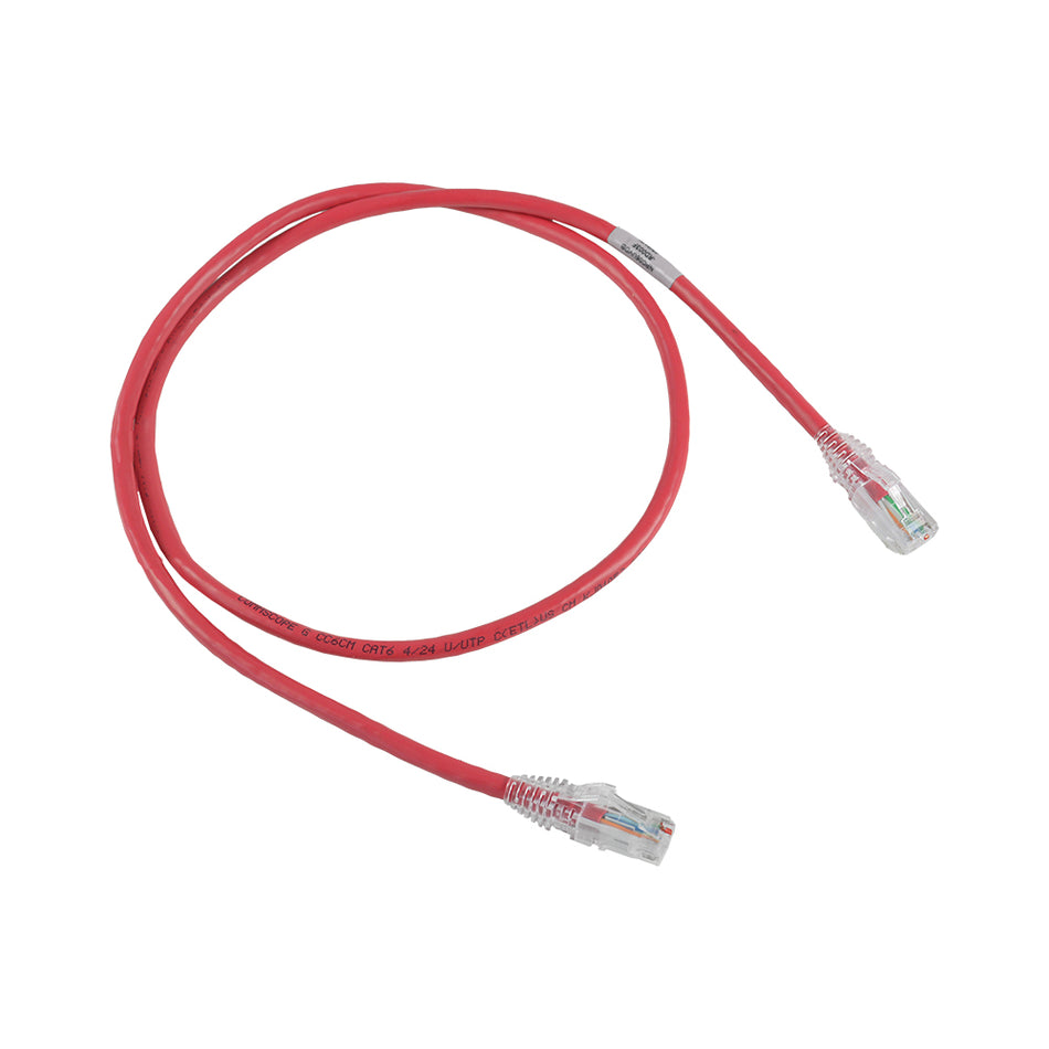 COMMSCOPE Patch Cord UTP Multifilar RJ-45 Cat6 0.9mts. NPC06UVDB-RD003F