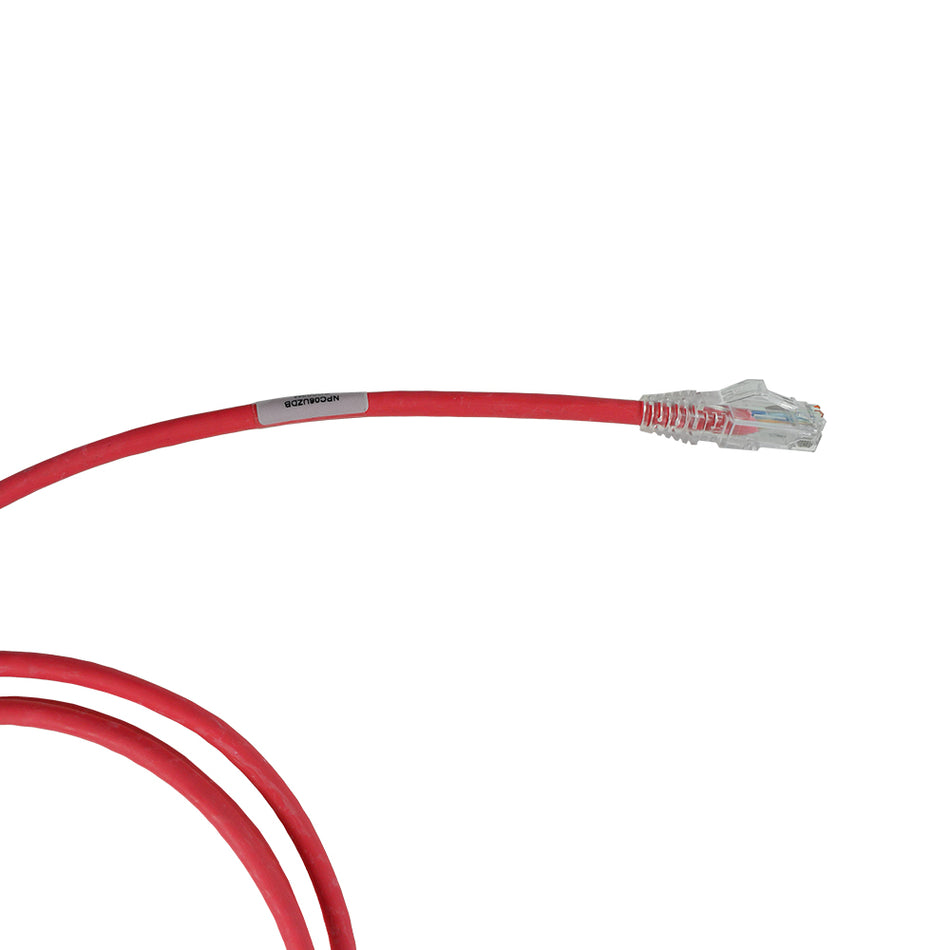COMMSCOPE Patch Cord UTP Multifilar RJ-45 Cat6 LSZH 2.0mts Rojo. NPC06UZDB-RD002M