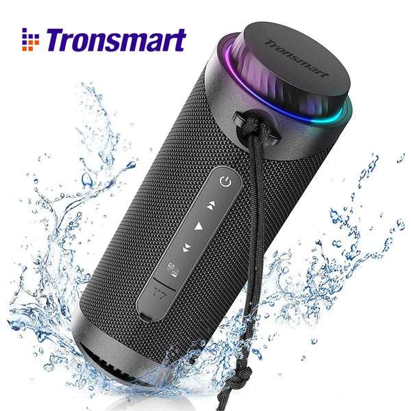 Parlante Tronsmart T7 30 W Bluetooth 5.3 IPX7 con Luz LED Sonido 360°