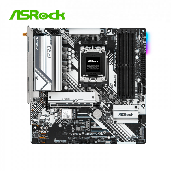 PLACA BASE AMD ASROCK A620M PRO RS WIFI ( 90-MXBLX0-A0UAYZ ) DDR5 AM5
