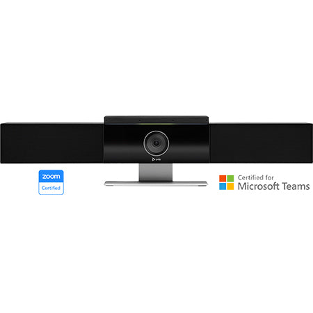 Poly Studio - Barra de sonido para vídeo - Certificado por Zoom, Certificado para Equipos de Microsoft - 842D4AA#ABM