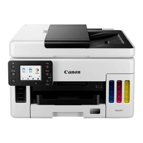 Impresora Multifuncional de tinta continua Canon Maxify GX6010, imprime/escanea/copia, WiFi/USB/LAN.