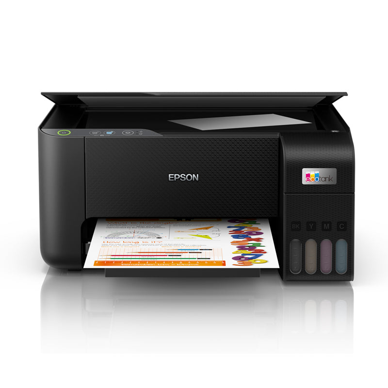 Impresora Multifuncional de tinta Epson EcoTank L3210, Imprime / Escanea / Copia / USB
