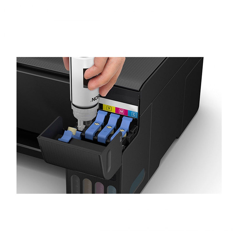 Impresora Multifuncional de tinta Epson EcoTank L3210, Imprime / Escanea / Copia / USB