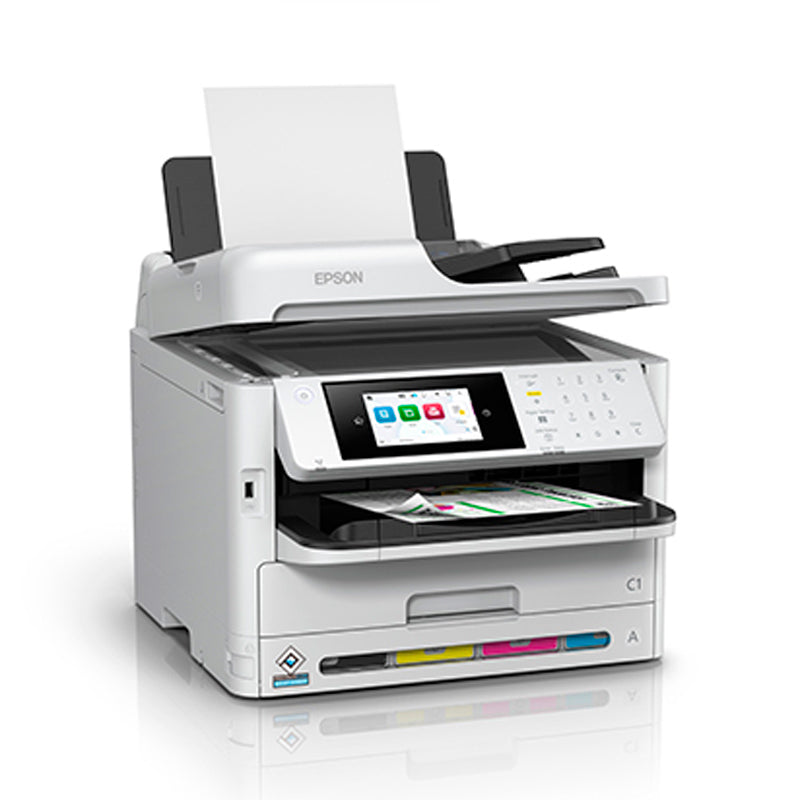 Impresora Multifuncional de tinta Epson WorkForce Pro WF-C5810, Imprime/Escanea/Copia/Fax/LAN/WiFi.