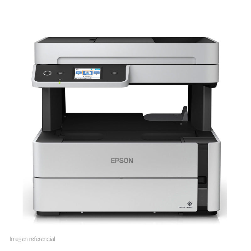 Impresora Multifuncional de tinta Epson EcoTank ET-M3170, imprime/escanea/copia/fax, USB/LAN/WiFi.