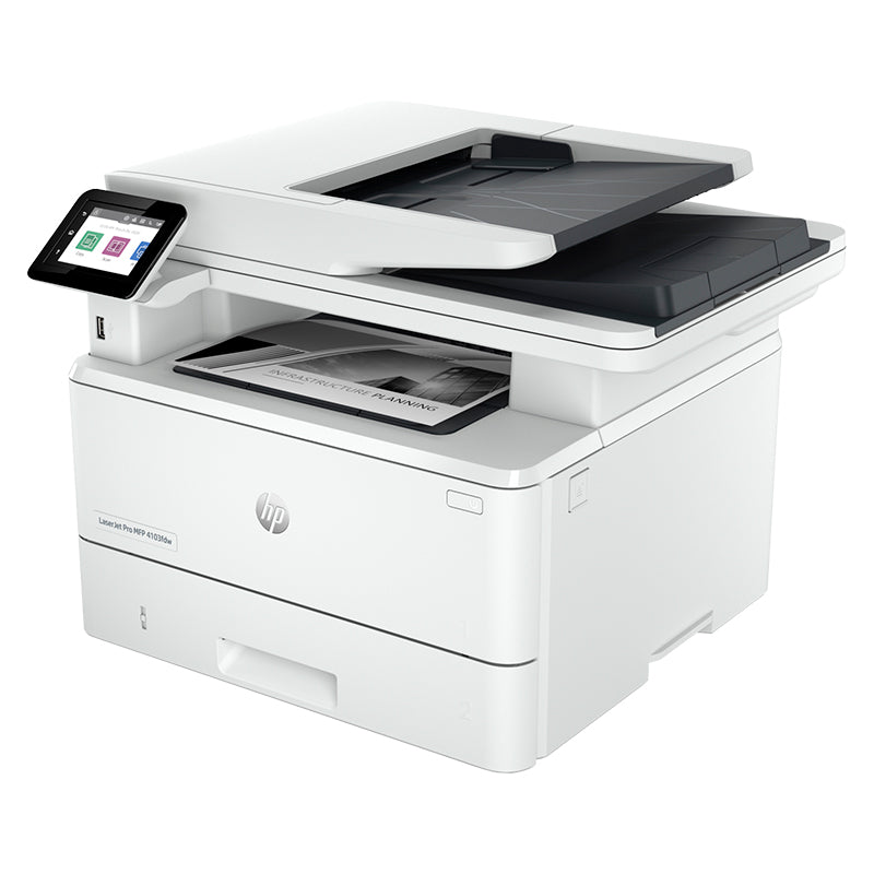 Impresora Monocromatica HP LaserJet Pro MFP 4103fdw, Imprime/Copia/Escanea/Fax/USB 2.0