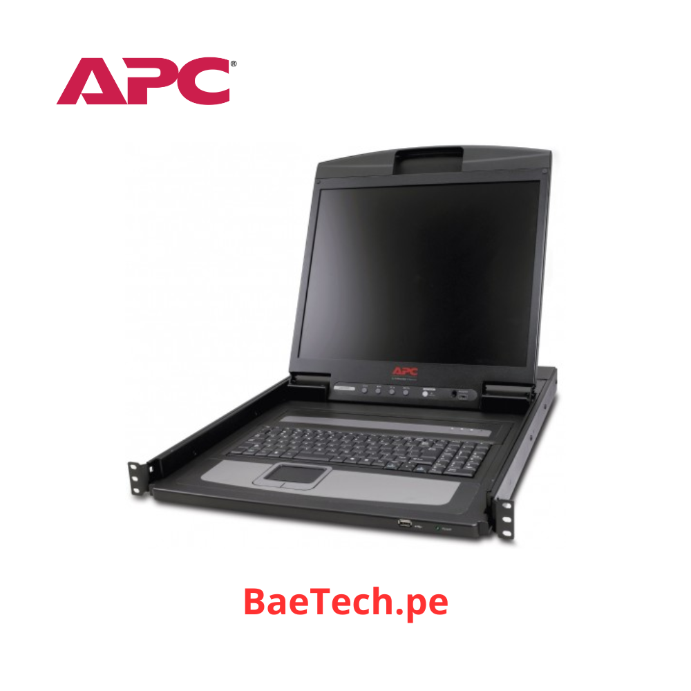 Consola de rack LCD APC AP5719 con almohadilla táctil (TouchPad) 100va ...