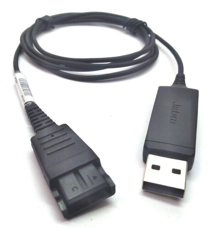 Cable Adaptador Jabra LINK 230 USB para Audífonos de Teléfono de Escritorio 230-09