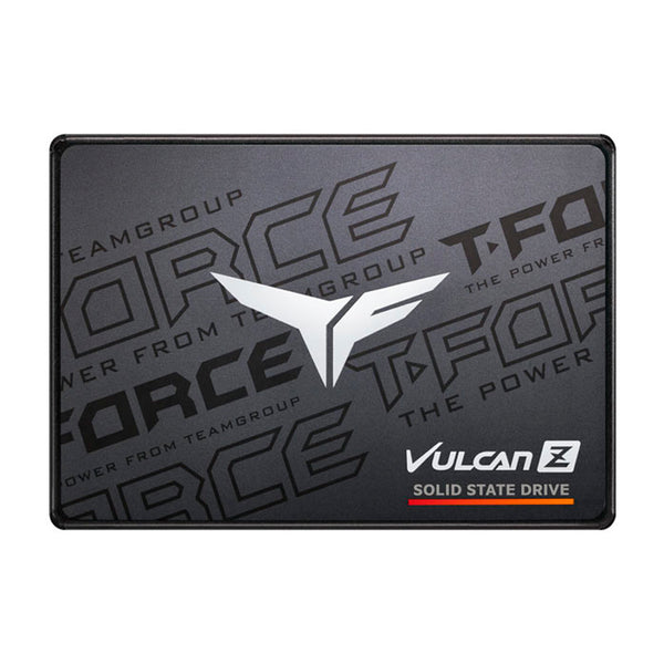 Unidad en estado solido T-FORCE VULCAN Z, 480GB, SATA 6Gb/s, 2.5", Negro, DC +5V