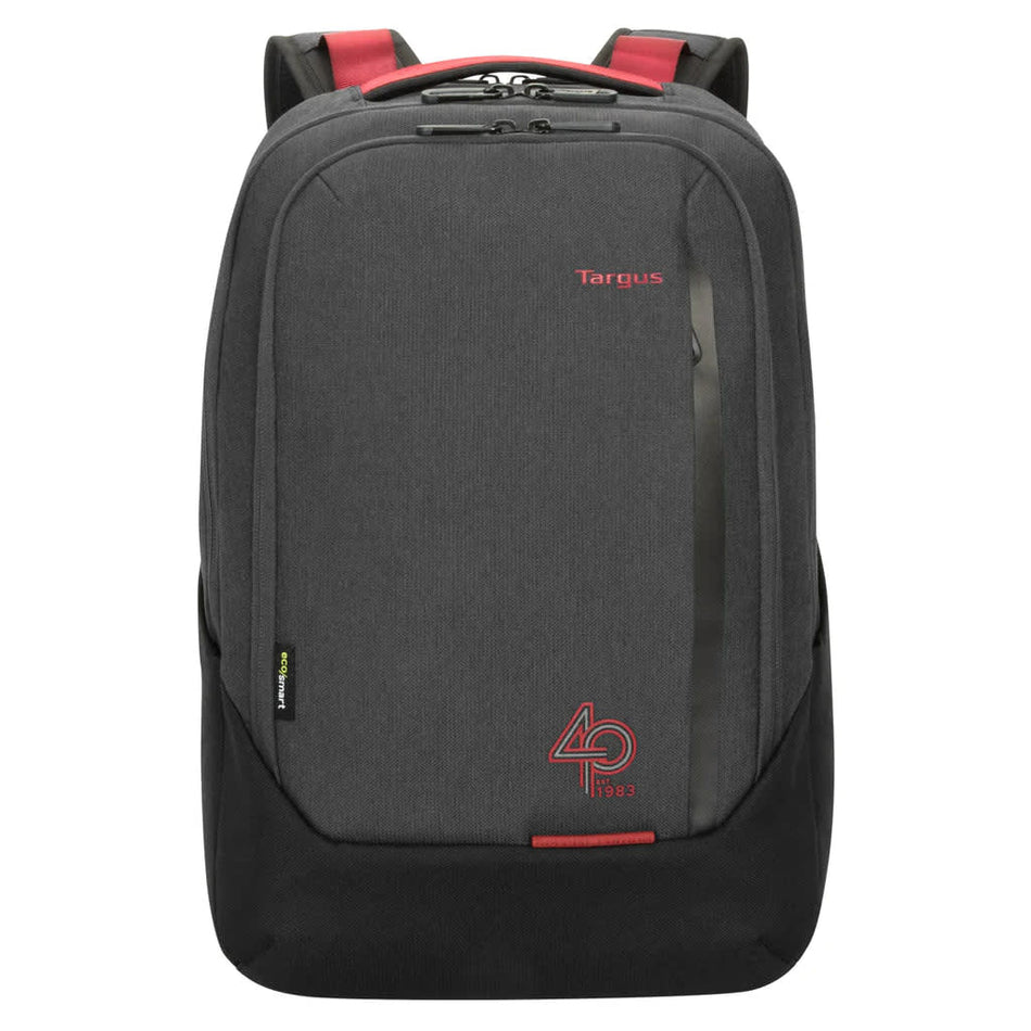 MOCHILA TARGUS CYPRESS HERO 15.6" 40TH ANIVERSARY EDITION GRIS/ROJO (TBB94504GL)