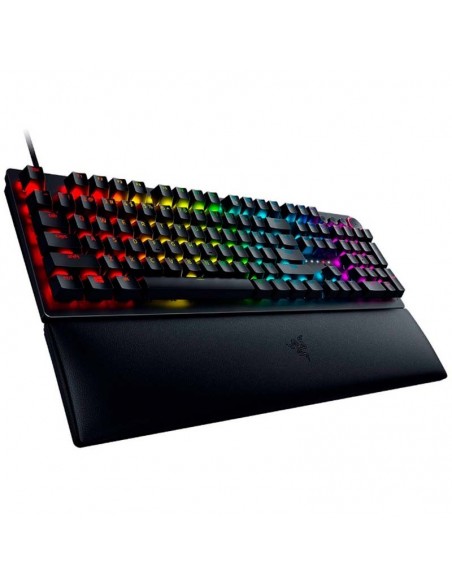 TECLADO RAZER HUNTSMAN V2 TKL OPTO MECANICO INTERRUPTOR MORADO US CHROMA NEGRO (RZ03-03940400-R3U1)