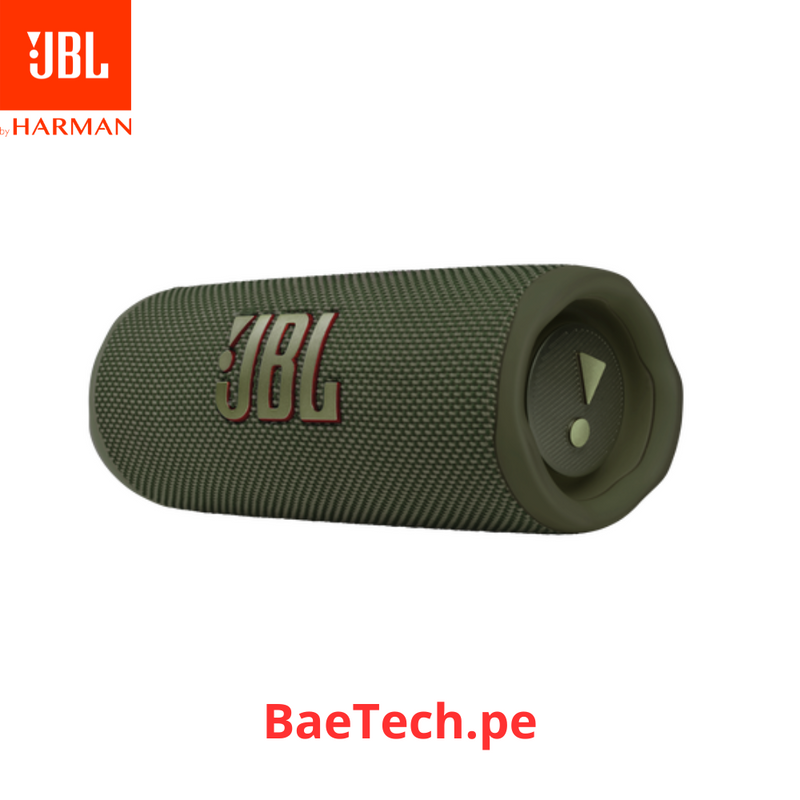 PARLANTE JBL FLIP 6 ALTAVOZ PORTÁTIL A PRUEBA DE AGUA, - JBLFLIP6GRENAM - VERDE