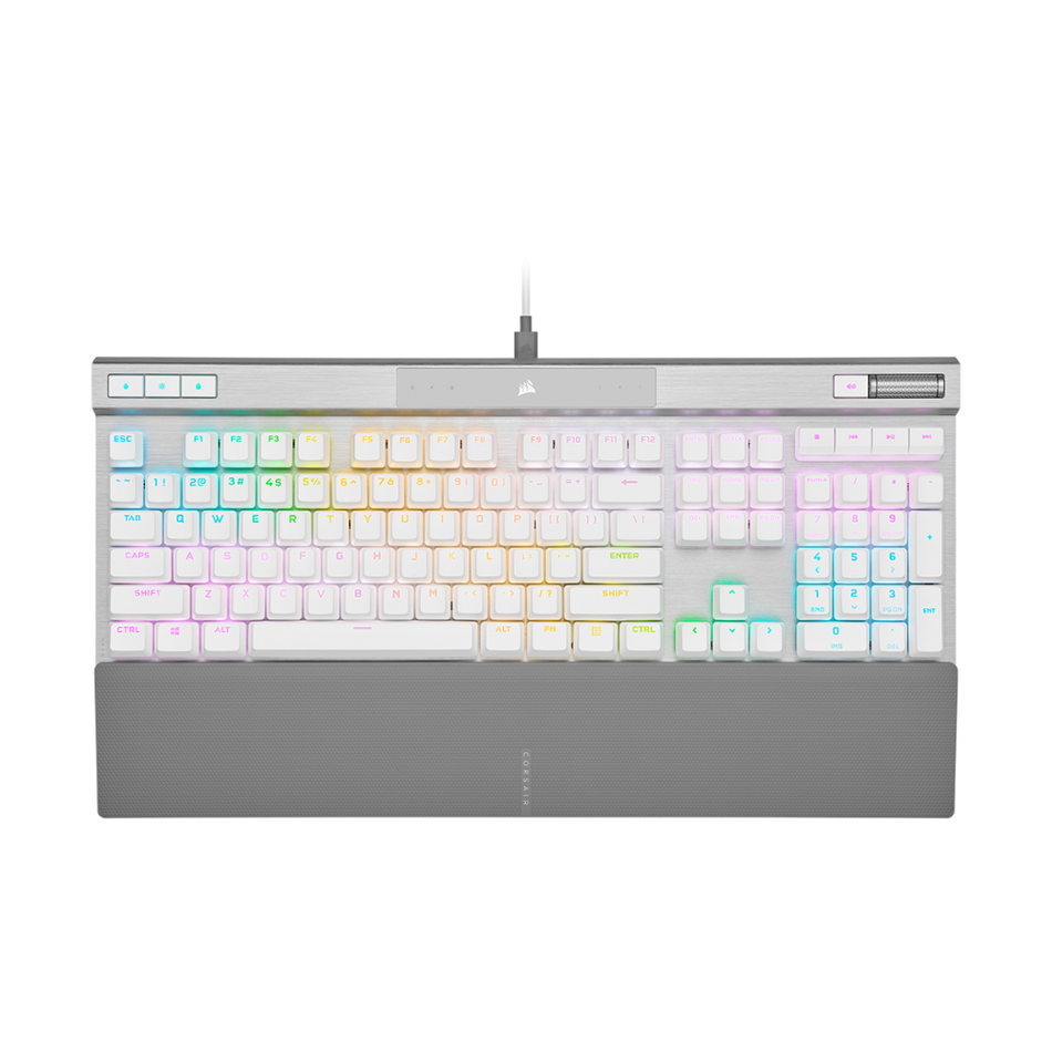 Corsair K70 PRO Teclado gaming - Cable Conectividad - USB Tipo C Interfaz - RGB LED