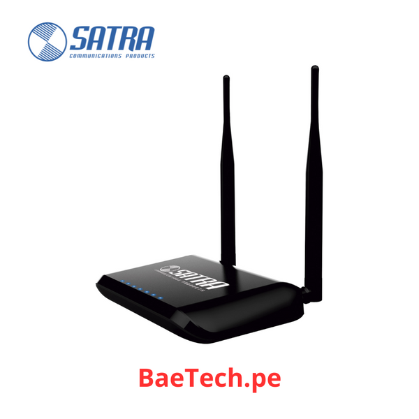 Router SATRA AP Alta Ganancia 300 Mbps rompe muros 1502300002