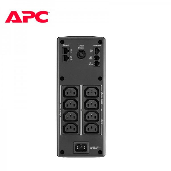 UPS respaldo de energía 1.30kVA 780W Torre AVR APC BR1300MI concentrador de energia UPS PRO BR interfaz LCD 8 salidas