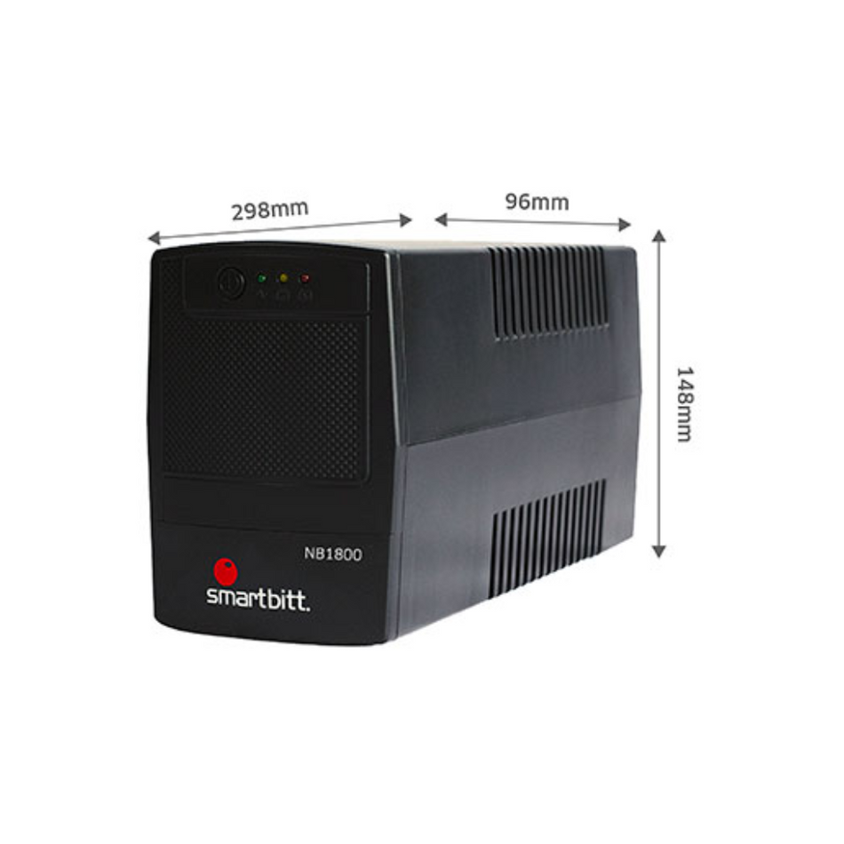 UPS SMARTBITT SBNB1802 Concentrador de energia Interactivo 900w 1800va 4 contactos
