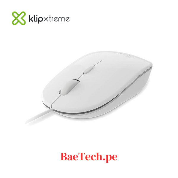 Mouse Klip Xtreme Klear USB KMO-201WH