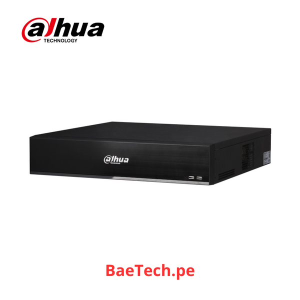 DAHUA NVR5832-I/L - GRABADOR SERIE AI - NVR /32CH /12MP /8HDD - 10TB/ Inteligente H.265 + / H.265 / Inteligente H.264