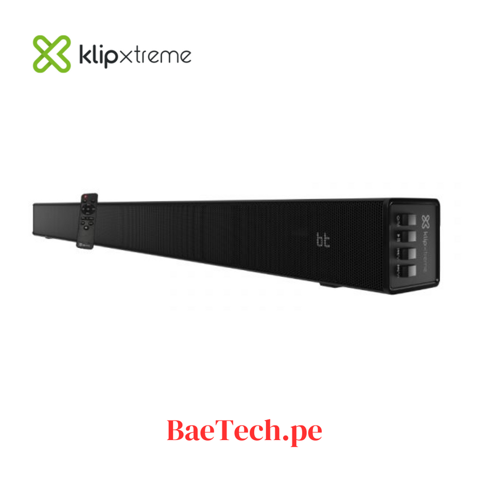 Barra de Sonido 2.0 Bluetooth Harmonium Black Klip Xtreme KSB-001