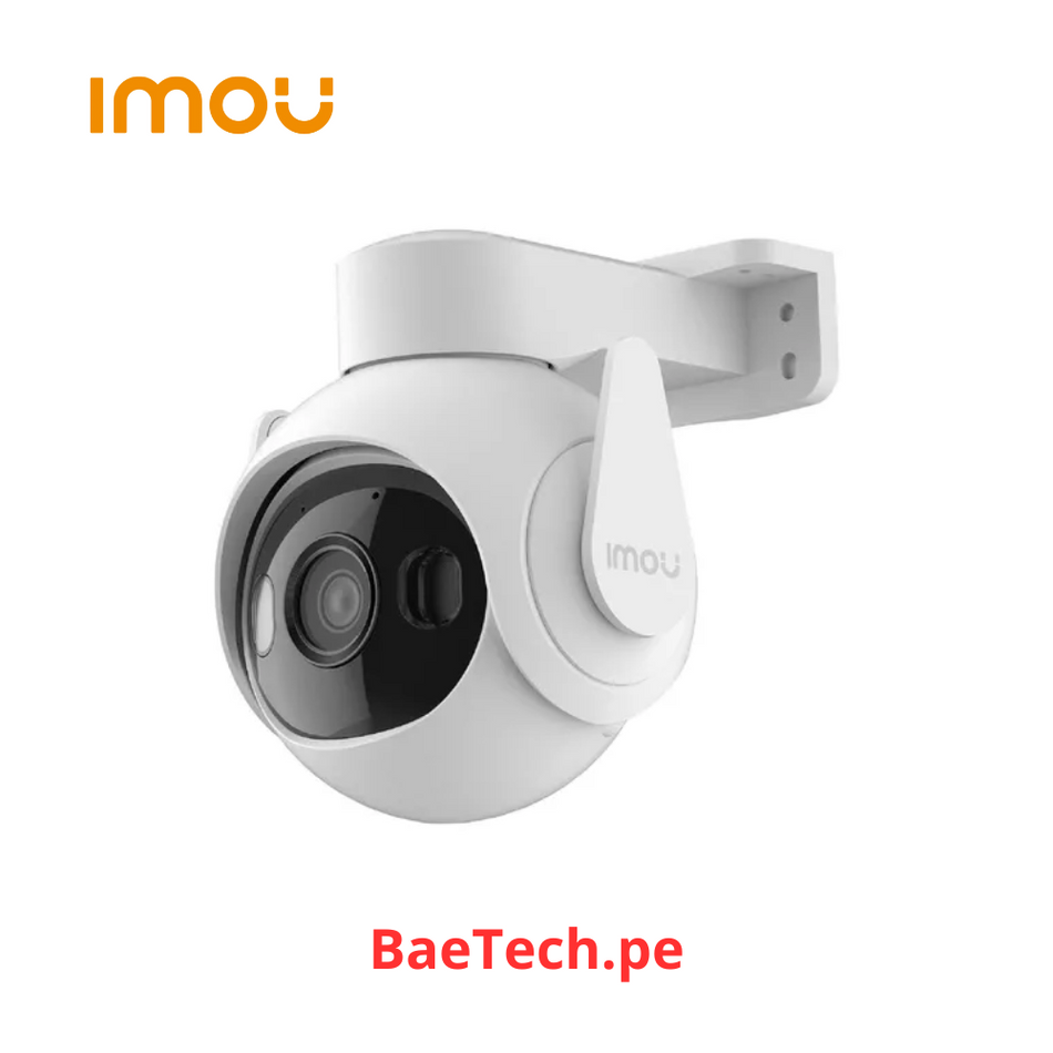 Camara de vigilancia wifi inalambrica CRUSIER 2 IPC-GS7E-3M0WE-IMOU Full hd 3MP full color led IR 30mts IP66 gira 360° exterior inteligencia artificial humano/vehiculo microfono y parlante incorporado
