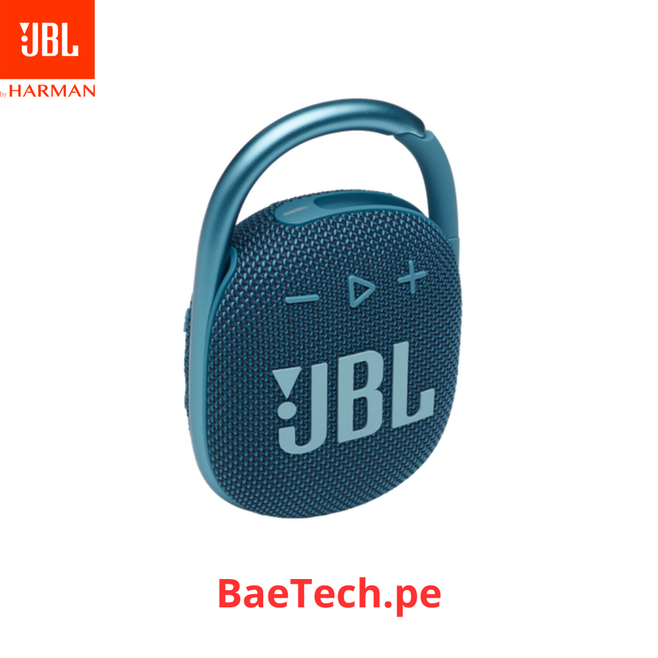 JBL CLIP 4 ALTAVOZ ULTRAPORTÁTIL RESISTENTE AL AGUA -  JBLCLIP4BLUAM - AZUL