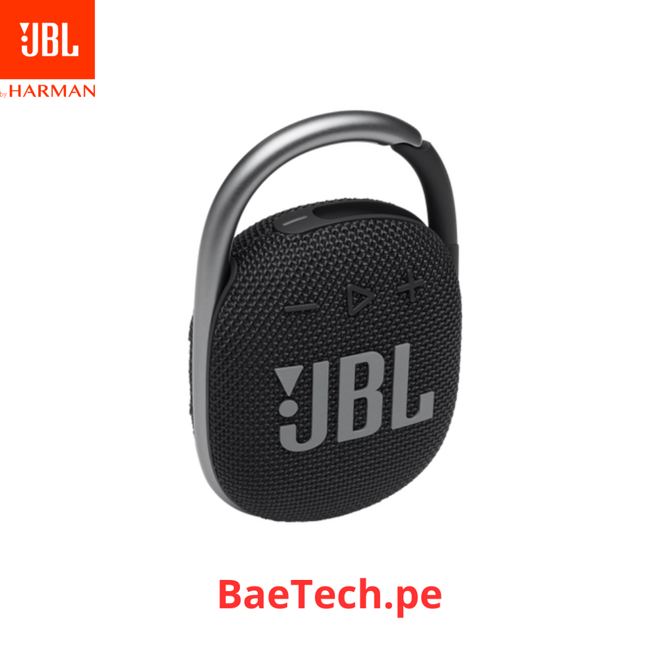 JBL CLIP 4 ALTAVOZ ULTRAPORTÁTIL RESISTENTE AL AGUA- JBLCLIP4BLKAM NEGRO