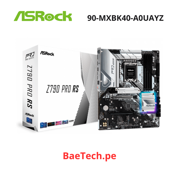 PLACA INTEL ASROCK Z790 PRO RS ( 90-MXBK40-A0UAYZ ) DDR5 LGA 1700