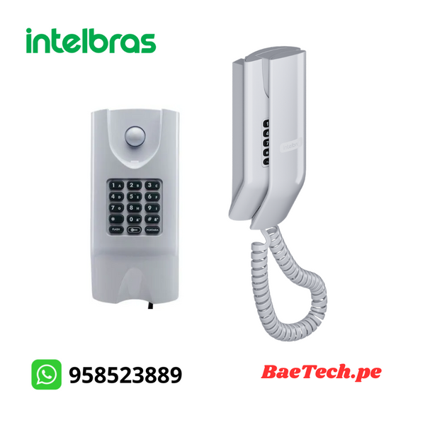 INTELBRAS 4502101 - TDMI-300 TELEFONO PARA DEPARTAMENTO- SOLUCION DE CONDOMINIO