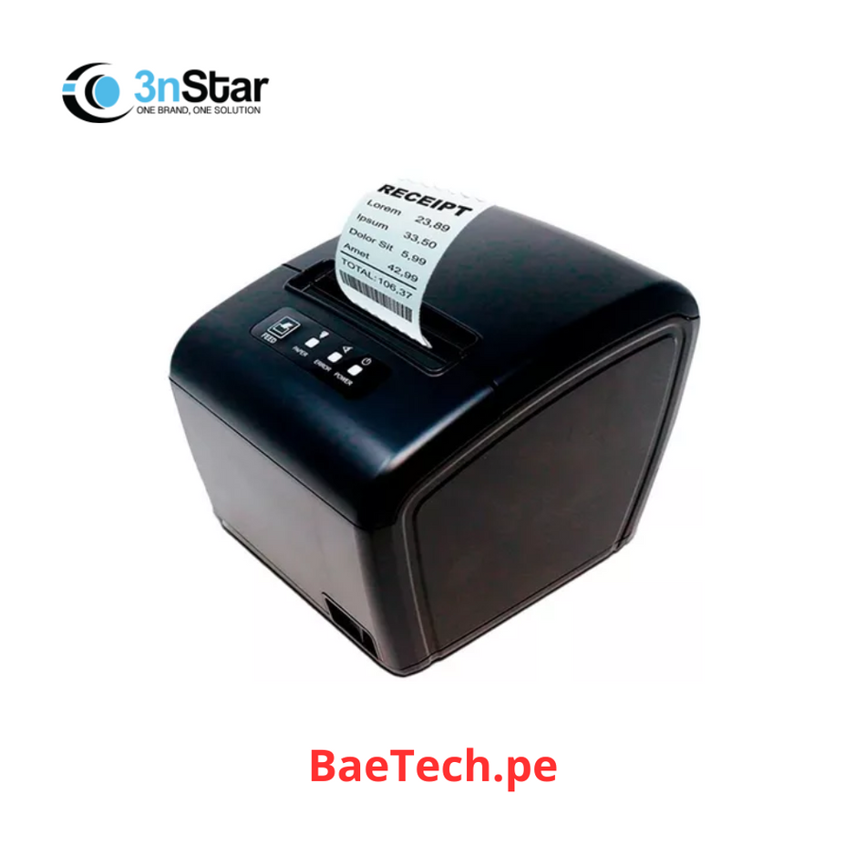 IMPRESORA TERMICA 3NSTAR RPT006B USB/ETHERNET/BLUETOOTH
